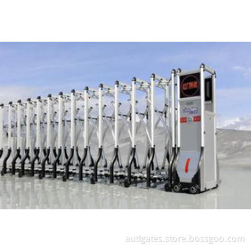 Aluminium Alloy Automatic Folding Gate With Smart Power Out